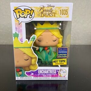 Funko Pop Disney Enchantress 1035 Beauty & the Beast 2021 Wondrous Convention